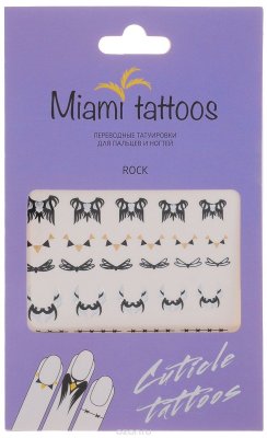   Miami Tattoos       Miami Tattoos "Rock" 1  10   15 
