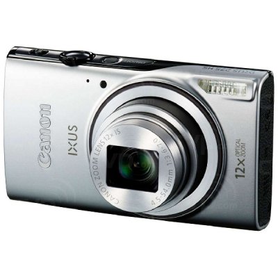   Canon Digital IXUS 255 HS silver   BSI CMOS 12.1MPix, 10 x Zoom, LCD 3", Wi-Fi, S