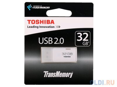     32GB USB Drive (USB 3.0) Toshiba Hayabusa white (THNU32HAYWHT(6)