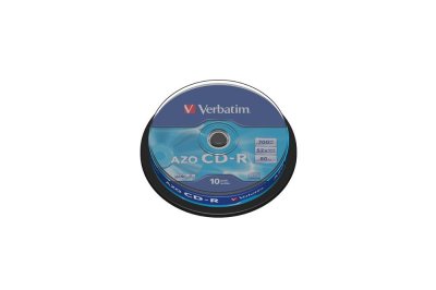   CD-R Verbatim 700 , 80 ., 52x, 10 ., Cake Box , DL, (43437),  -