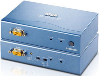  Aten CE252  SVGA+KBD+Mouse PS/2, 300 ., HD-DB15+2x6Mini-DIN, Female,  KVM-, .