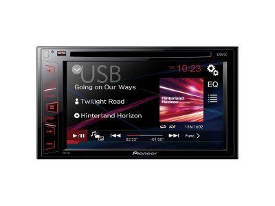    Pioneer AVH-180 6.2" USB MP3 CD DVD FM RDS 2DIN 4x50  