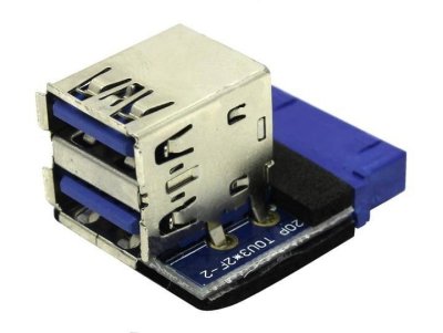    Espada 20-pin to 2 USB 3.0 EIDC20PF-USB3x2