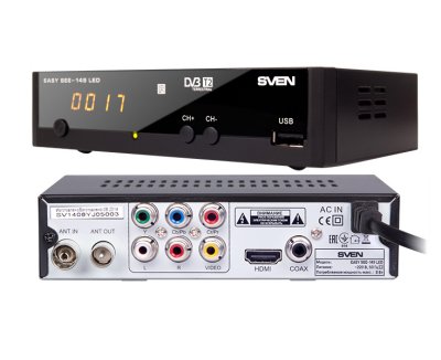   Sven - DVB-T/T2   EASY SEE-150 DD, LED