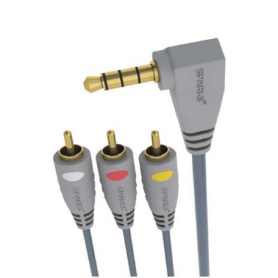    3.5St.plug - 3xRCA(m) 1.8  Sparks ( SG1139 ) 