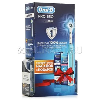      Oral-B PRO 550 Cross action + 4 