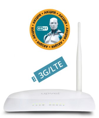    UPVEL UR-316N4G ARCTIC WHITE 3G/LTE Wi-Fi   802.11n 150 /  