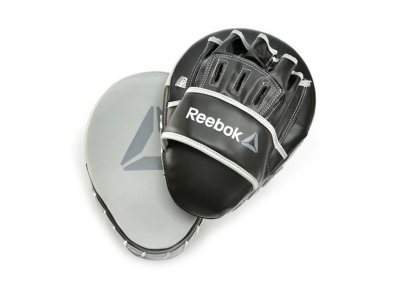     Reebok Retail Hook and Jab Pads Grey RSCB-11150GR