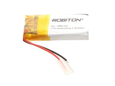    LP401225 - Robiton 3.7V 90mAh LP90-401225 14062