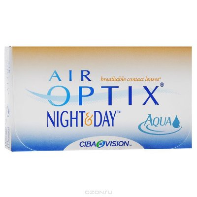   CIBA   Air Optix Night & Day Aqua (3  / 8.4 / +1.00)