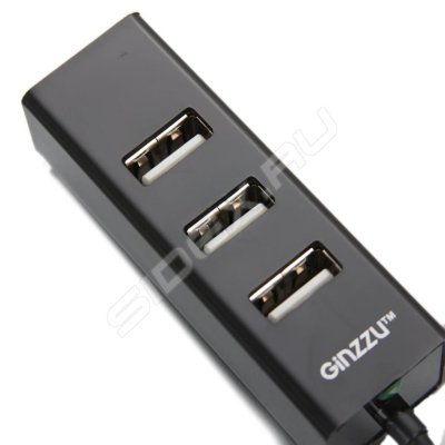    USB 2.0 Ginzzu GR-464UB, 4- 