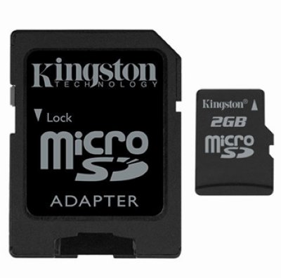     Kingston microSD Card 2GB + ADP