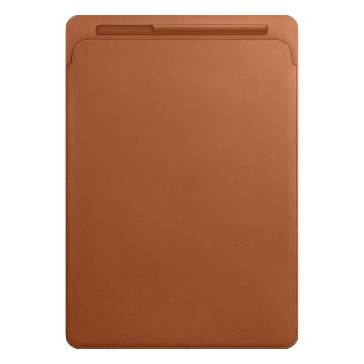     Apple Leather Sleeve for 12.9-inch iPad Pro - Saddle Brown (MQ0Q2ZM/A)