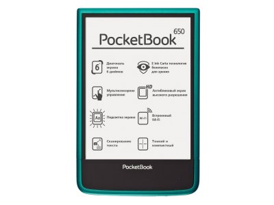     PocketBook 650 Black-Blue