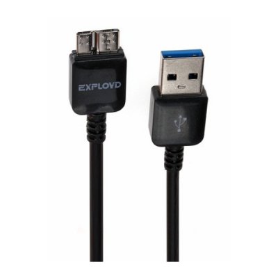     Exployd USB - Micro USB 3.0 1m Black EX-K-00053