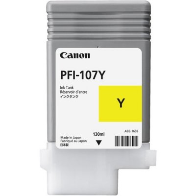   PFI-107 Y   Canon    iPF680/685/780/785 130ml (6708B001)
