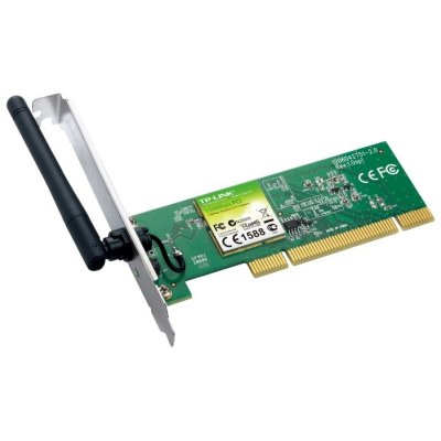    TP-LINK TL-WN751ND 150Mbps PCI Adapter, Atheros, 1T1R, 2.4GHz, 802.11n/g/b, 1 detachable ant