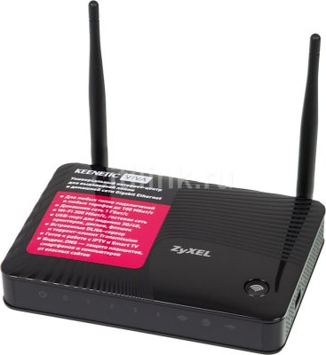    Zyxel (Keenetic Viva) 4- 10/100/1000Mbit/s Gigabit Ethernet  Wi-Fi 802.11n WF