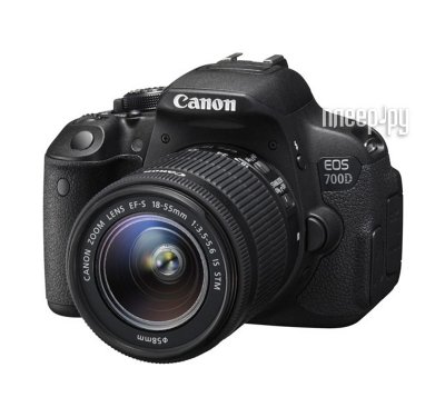   Canon EOS 700D kit 18-55 mm IS STM   CMOS 18.5MPix, 5184 x 3456, LCD 3" 