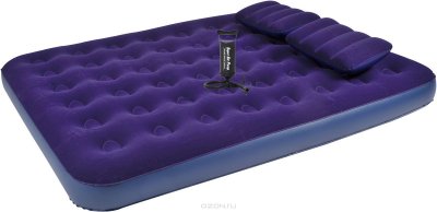     RELAX FLOCKED AIR BED QUEEN      203x152x22, 