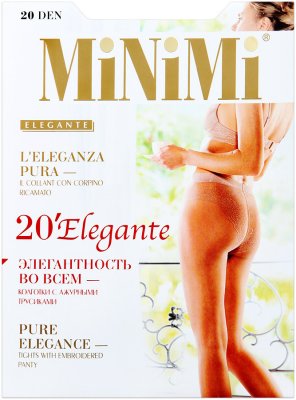    MiNiMi Elegante  3  20 Den Nero
