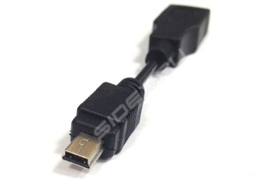    USB 2.0 A  - mini USB B 5pin , 0,1  (No Name K-OTG1) ()