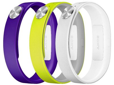     Sony Wrist Strap SWR110 L  SmartBand SWR10 Purple/Yellow/White 1280-9641.4