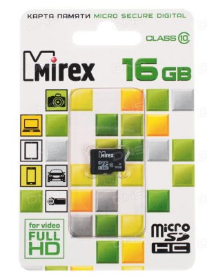     Mirex microSDHC 16  [13612-MC10SD16]