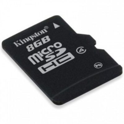     MicroSD 8Gb Kingston (SDC4/8GBSP) Class 4 microSDHC w/o Adapter