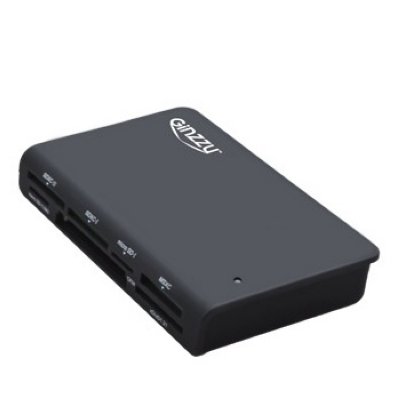    USB 3.0 Ginzzu GR-336B (AII in 1), Black (7 ,    2- , usb