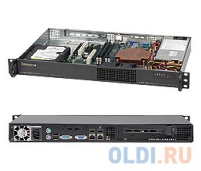    SERVER R11C2 OLDI Computers 0442965 1U/i3/no HDD up to 2*2,5"/DDR4 ECC 8gb/Eth 1Gb*2/IPMI 2.0
