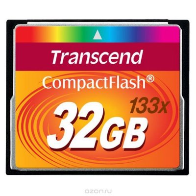     Compact Flash 32Gb Transcend 133x, TS32GCF133, OEM