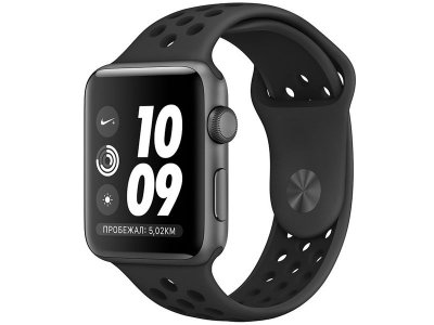    APPLE Watch Series 3 Nike+ 38mm Space Grey Aluminium Case with Anthracite-Black Nike Sport Band