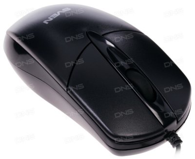    SVEN Optical Mouse (RX-112 Black) (RTL) PS/2 3btn+Roll