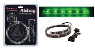     BitFenix Alchemy Aqua LED-Strip Green 30cm/9 LEDs