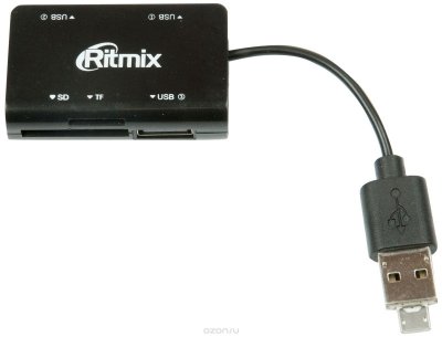   Ritmix CR-2322M, Black USB-