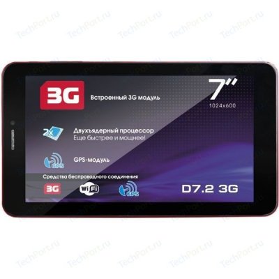    Explay D7.2 3G red