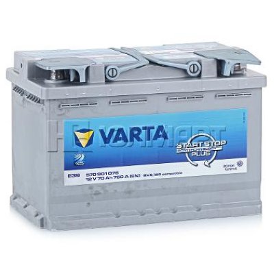     VARTA Start-Stop Plus 570 901 076 -70  (E39)