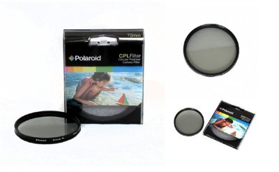    Polaroid UV+CPL+FLD+WARMING 55mm Black