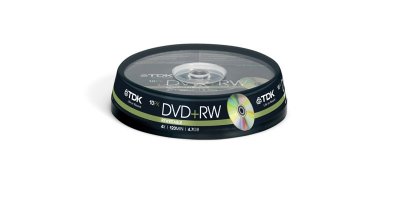    TDK DVD-RW 4.7GB 4x CB/10