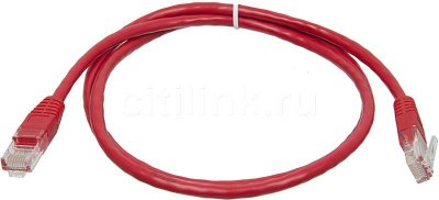      Patchcord molded 5E 1m Red