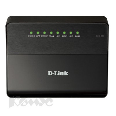    D-Link (DIR-300/A/D1A) Wireless 150 Router (4UTP 10/100Mbps, 1WAN, 802.11b/g/n, 150Mbps)
