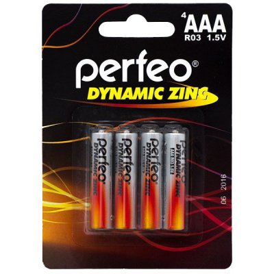    AAA - Perfeo R03/4BL Dynamic Zinc (4 )