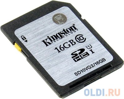     SDHC Kingston 16Gb Class10 G2 Video (SD10VG2/16GB)