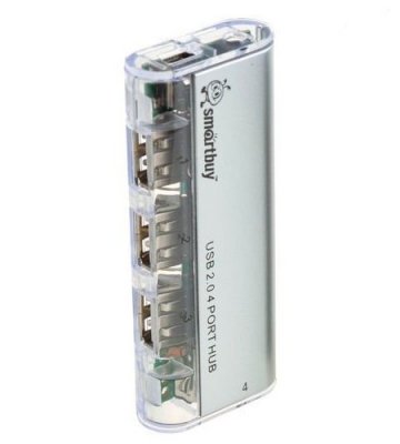    USB SmartBuy SBHA-6806-W USB 4 ports White