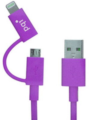    PQI i-Cable Du-Plug 90 Purple