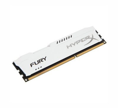     Kingston HyperX Fury White PC3-14400 DIMM DDR3 1866MHz CL10 - 4Gb HX318C10FW/4