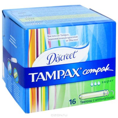   Tampax Compak      Super Duo 16 