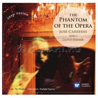   CD  CARRERAS, JOSE "PHANTOM OF THE OPERA - JOSE CARRERAS SINGS LLOYD WEBBER", 1CD