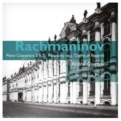   CD  GAVRILOV, A./MUTI, R. "PIANO CONCERTO NOS. 2 & 3; RHAPSODY ON A THEME OF PAGANINI; PRELUDES